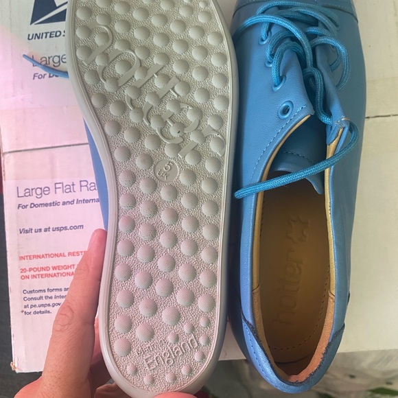 Hotter “Dew” shoes in blue, 7 us EEE - Picture 3 of 4